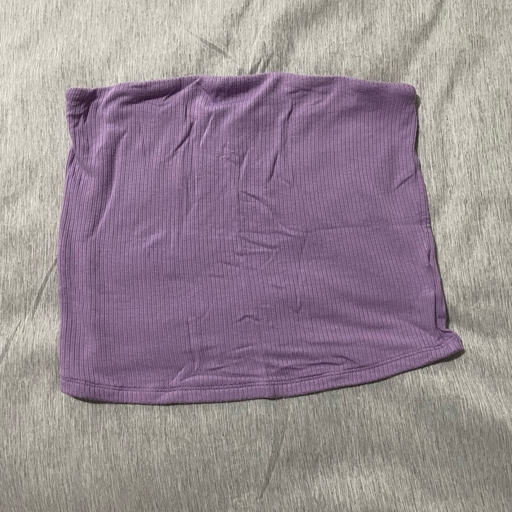 Purple tube top